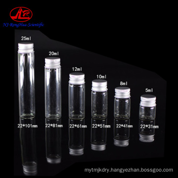 Aluminum Cap Sealed Glass Bottle Screw Reagent Bottle